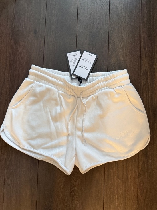 Lazypants Pants - Lazy Pants white sweat shorts Medium BNWT